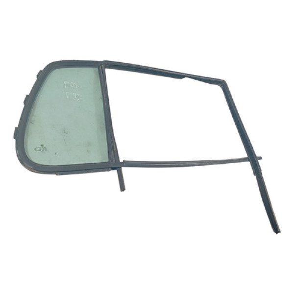 Borracha Porta Vidro Traseira Direita Fox 2003 A 2009 Preto