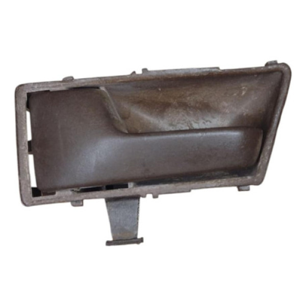 Maçaneta Interna Esquerda Gol Quadrado Original Marrom Dianteira