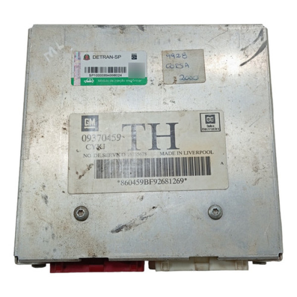 Módulo Injeção 0937 0459 Cykj Th 16v Gm Corsa 