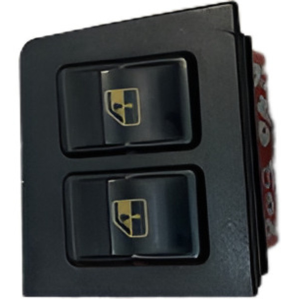 Interruptor Vidro Esquerdo Elétrico Fiat Uno Mille 84 Até 13