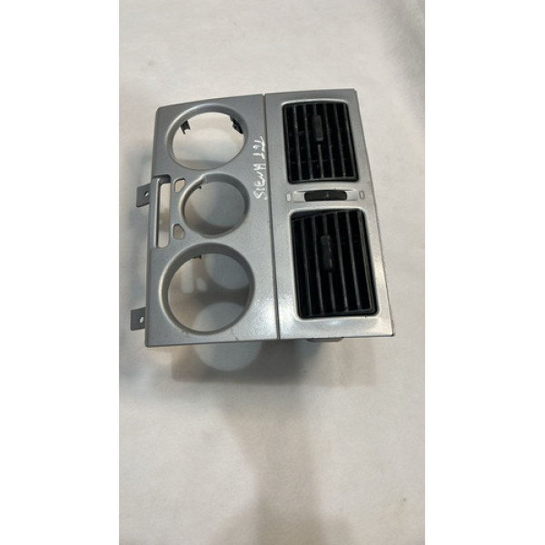 Moldura Central Com Difusor Fiat Palio Siena Strada 05 Á 12 