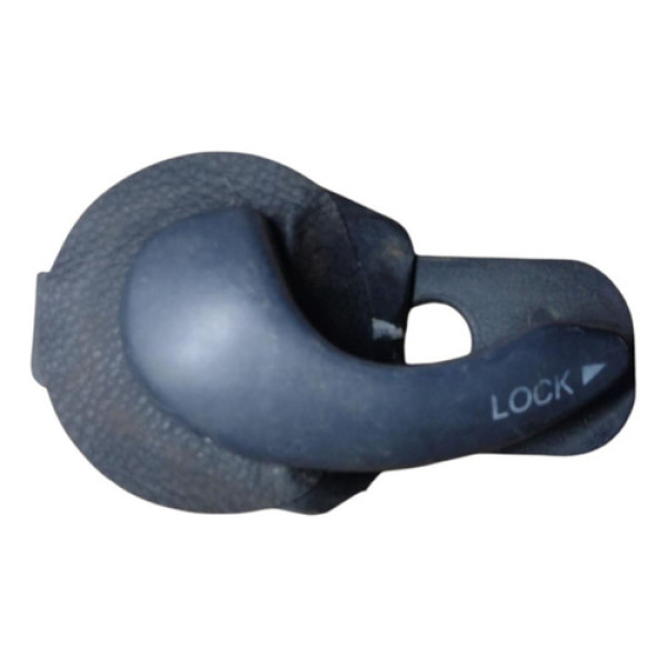 Maçaneta Interna Dianteira Lado Esquerdo Palio 1997 A 2000 Cinza-escuro Dianteira