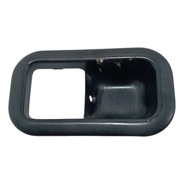 Moldura Maçaneta Interna Porta Verona Escort Preta Preto Dianteira/traseira