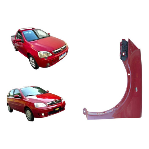 Paralama Dianteiro Esquerdo Montana 04/10 Corsa Montana 