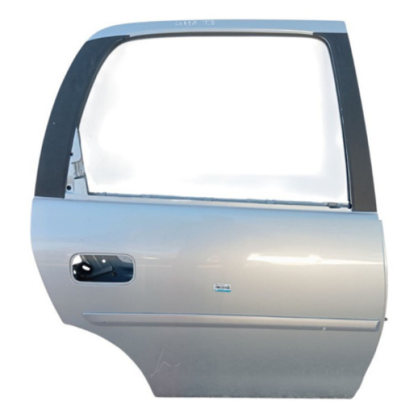 Porta Traseira Corsa Classic Ls 2011 A 2016 Prata Direito Traseira