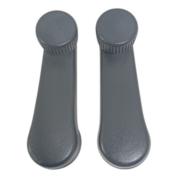 Par Manivela Vidro Vw Gol Parati Saveiro Voyage G3 G4 G5 Preto