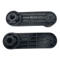 Par Manivela Vidro Gm Celta Corsa 2000 A 2015 Prisma 07/11 Preto