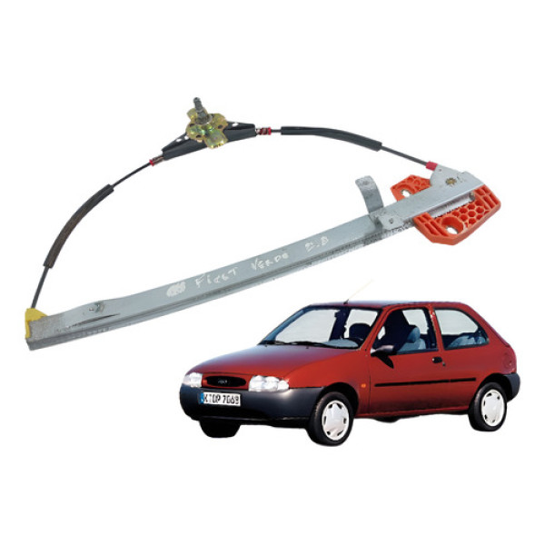 Maquina Vidro Manual Dianteira Direita Fiesta 1996 A 2002