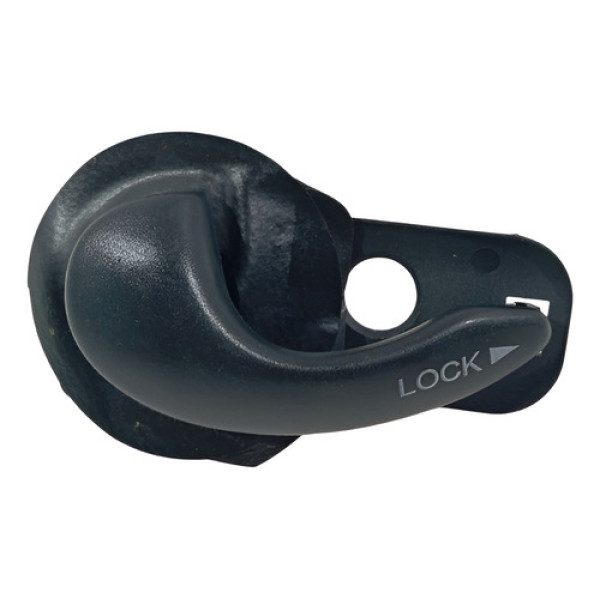 Maçaneta Interna Tras. Esquerda Fiat Palio Siena1997 A 2008 Preto Traseira