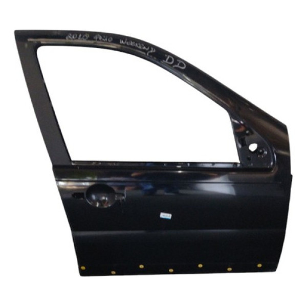 Porta Dianteira Direita Palio Weekend 2010 A 2019  Preto