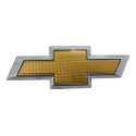 Emblema Dianteiro Parachoque Chevrolet Prisma Onix 17/20 Prateado
