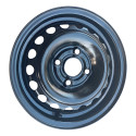 Roda De Ferro Aro 13 Gm Celta Corsa Prisma Chevrolet Preto