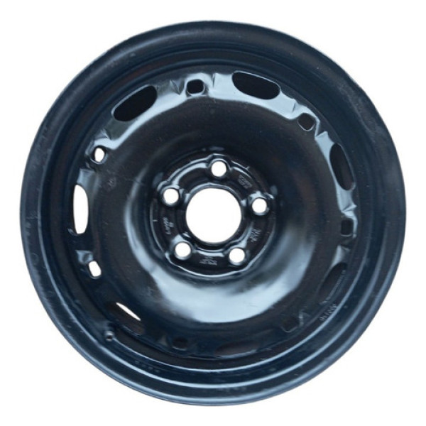 Roda De Ferro Aro 14 Fox Crossfox Spacefox 5furos 5jx14h2 Preto