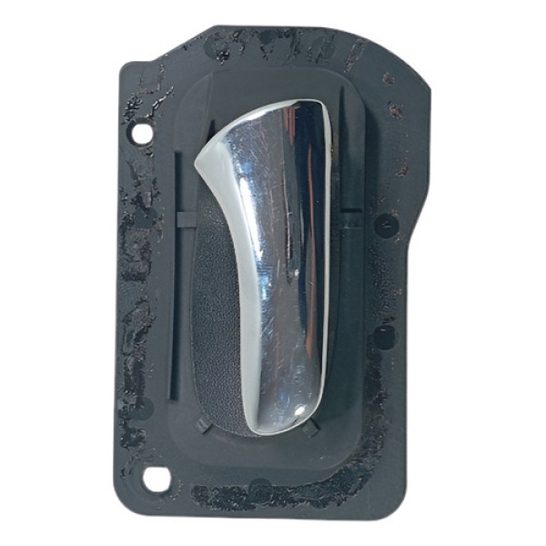 Maçaneta Interna Porta Dianteira Direita Vectra 1997 A 2005 Preto Dianteira