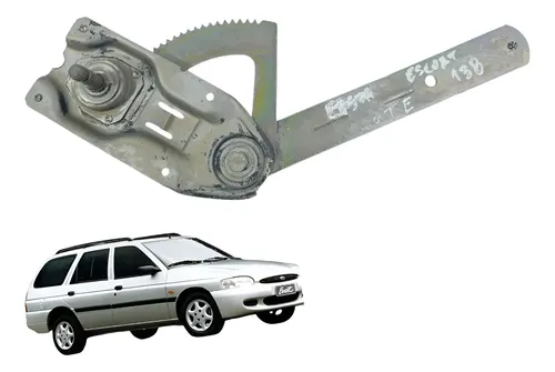 Máquina Vidro Manual Traseira Esquerda Escort Perua 1997/03