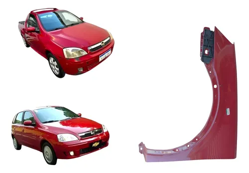 Paralama Dianteiro Esquerdo Montana 04/10 Corsa Montana 