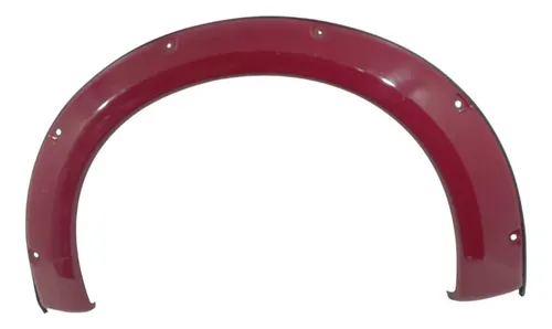 Moldura Paralama Dianteiro Esquerdo Gm Montana 2004 A 2010 Vermelho